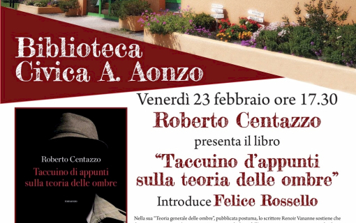 Incontri con l'Autore - Roberto Centazzo